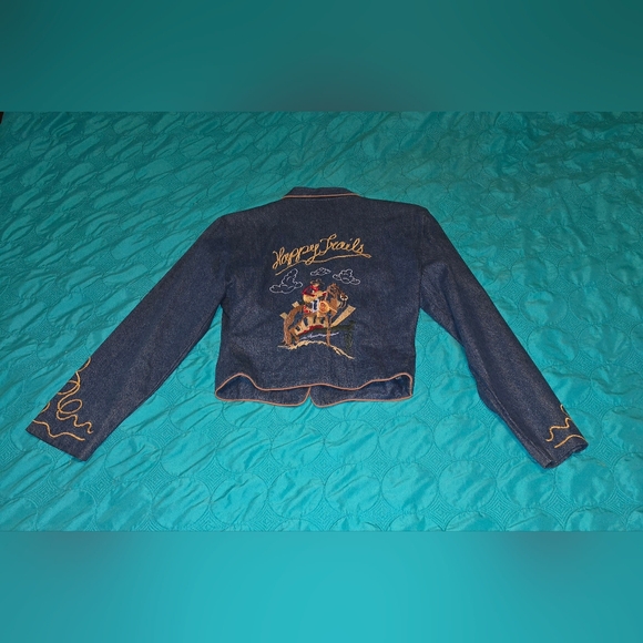Vintage denim western jacket Sm/med - Picture 4 of 7